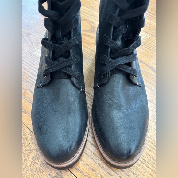 NEW Dr. Scholl’s Guild Leather Combat Boots (Size 7) - Picture 4 of 7